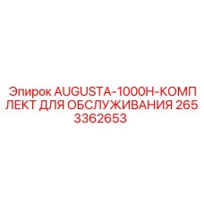 2653362653 AUGUSTA-1000H-КОМПЛЕКТ ДЛЯ ОБСЛУЖИВАНИЯ Epiroc