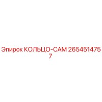 2654514757 КОЛЬЦО-CAM Epiroc