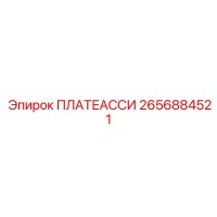 2656884521 ПЛАТЕАССИ Epiroc
