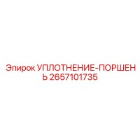 2657101735 УПЛОТНЕНИЕ-ПОРШЕНЬ Epiroc