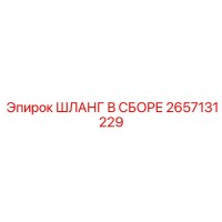 2657131229 ШЛАНГ В СБОРЕ Epiroc