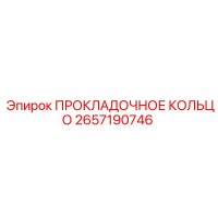 2657190746 ПРОКЛАДОЧНОЕ КОЛЬЦО Epiroc