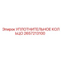2657213100 УПЛОТНИТЕЛЬНОЕ КОЛЬЦО Epiroc