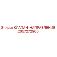 2657272965 КЛАПАН-НАПРАВЛЕНИЕ Epiroc