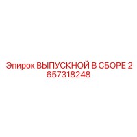 2657318248 ВЫПУСКНОЙ В СБОРЕ Epiroc
