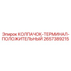 Защитный колпачок для клеммы 2657389215 от Epiroc