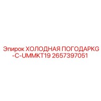 2657397051 ХОЛОДНАЯ ПОГОДАPKG-C-UMMKT19 Epiroc