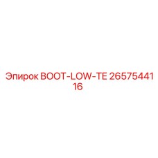 2657544116 BOOT-LOW-TE Epiroc