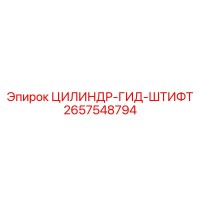 2657548794 ЦИЛИНДР-ГИД-ШТИФТ Epiroc