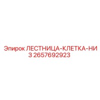 2657692923 ЛЕСТНИЦА-КЛЕТКА-НИЗ от Epiroc