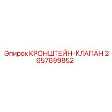 2657699852 КРОНШТЕЙН-КЛАПАН Эпирок