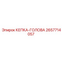 2657714057 КЕПКА-ГОЛОВА Epiroc