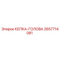 2657714081 КЕПКА-ГОЛОВА Epiroc
