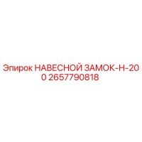 2657790818 НАВЕСНОЙ ЗАМОК-H-200 Epiroc