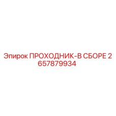 2657879934 ПРОХОДНИК-В СБОРЕ Epiroc