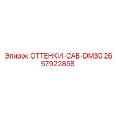 2657922858 ОТТЕНКИ-CAB-DM30 Epiroc