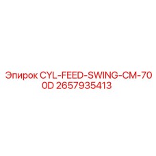 2657935413 CYL-FEED-SWING-CM-700D Epiroc