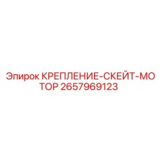 2657969123 КРЕПЛЕНИЕ-СКЕЙТ-МОТОР - Epiroc