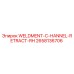Оригинальная деталь WELDMENT-C-HANNEL-RETRACT-RH для буровых установок Epiroc
