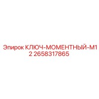 2658317865 КЛЮЧ-МОМЕНТНЫЙ-M12 Epiroc