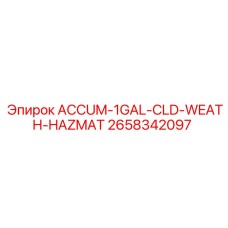 2658342097 ACCUM-1GAL-CLD-WEATH-HAZMAT | Epiroc
