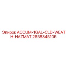 2658345105 ACCUM-1GAL-CLD-WEATH-HAZMAT | Epiroc