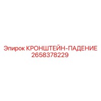 2658378229 КРОНШТЕЙН-ПАДЕНИЕ Эпирок (Epiroc)