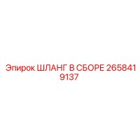 2658419137 ШЛАНГ В СБОРЕ Epiroc
