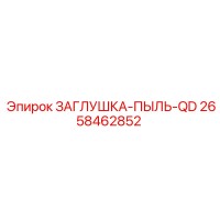 2658462852 ЗАГЛУШКА-ПЫЛЬ-QD Epiroc