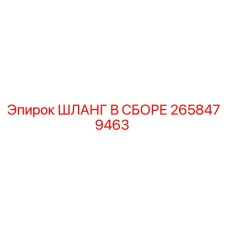2658479463 ШЛАНГ В СБОРЕ Epiroc
