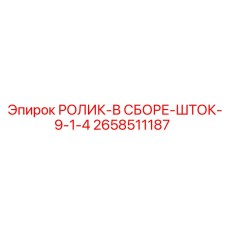 Фото ролика в сборе шток 9-1-4 Epiroc с номером 2658511187