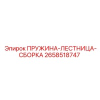 2658518747 ПРУЖИНА-ЛЕСТНИЦА-СБОРКА Epiroc