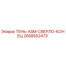 2658552473 ТЕНЬ-ASM-СВЕРЛО-КОНЕЦ Epiroc