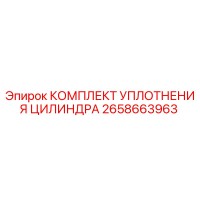 2658663963 КОМПЛЕКТ УПЛОТНЕНИЯ ЦИЛИНДРА Epiroc