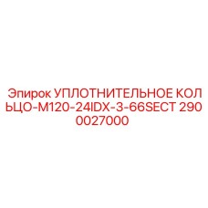 2900027000 УПЛОТНИТЕЛЬНОЕ КОЛЬЦО-M120-24IDX-3-66SECT Epiroc