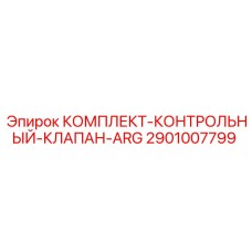 2901007799 КОМПЛЕКТ КОНТРОЛЬНЫЙ КЛАПАН ARG Epiroc