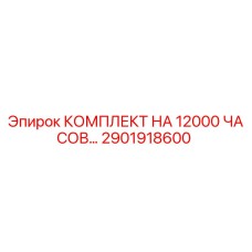 2901918600 КОМПЛЕКТ НА 12000 ЧАСОВ Epiroc