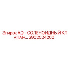 2902024200 AQ - СОЛЕНОИДНЫЙ КЛАПАН | Epiroc
