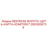 2903006734 58976539-ВОРОТА-ЦЕПЬ-КАРТА-КОМПЛЕКТ Epiroc