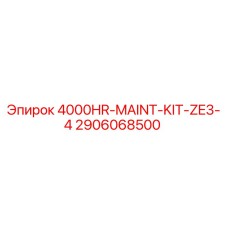 2906068500 4000HR-MAINT-KIT-ZE3-4 Epiroc