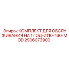 2906073900 КОМПЛЕКТ ДЛЯ ОБСЛУЖИВАНИЯ НА 1 ГОД-Z110-160-MOD - Epiroc