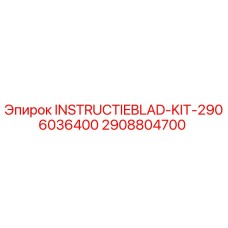 2908804700 INSTRUCTIEBLAD-KIT-2906036400 Epiroc