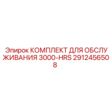 2912456508 КОМПЛЕКТ ДЛЯ ОБСЛУЖИВАНИЯ 3000-HRS Epiroc