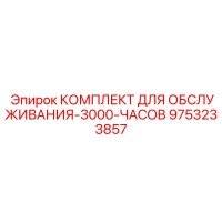 9753233857 КОМПЛЕКТ ДЛЯ ОБСЛУЖИВАНИЯ-3000-ЧАСОВ Epiroc