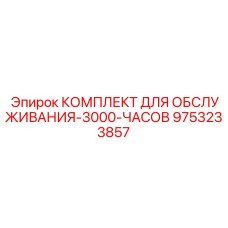 9753233857 КОМПЛЕКТ ДЛЯ ОБСЛУЖИВАНИЯ-3000-ЧАСОВ Epiroc