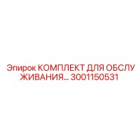 3001150531 КОМПЛЕКТ ДЛЯ ОБСЛУЖИВАНИЯ… Epiroc