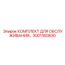 3001160830 КОМПЛЕКТ ДЛЯ ОБСЛУЖИВАНИЯ Epiroc