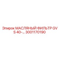 3001170190 МАСЛЯНЫЙ ФИЛЬТР GVS 40 Epiroc