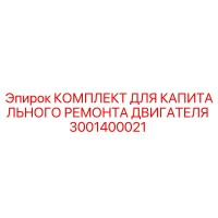 3001400021 КОМПЛЕКТ ДЛЯ КАПИТАЛЬНОГО РЕМОНТА ДВИГАТЕЛЯ Epiroc