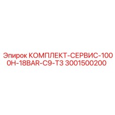 3001500200 КОМПЛЕКТ-СЕРВИС-1000H-18BAR-C9-T3 Epiroc